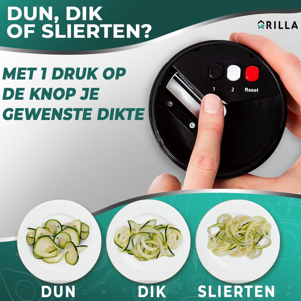 Grilla Spiraalsnijder
