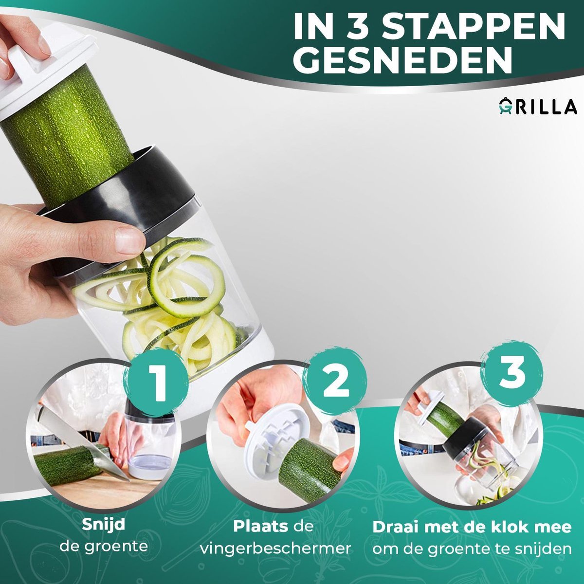 Grilla Spiraalsnijder