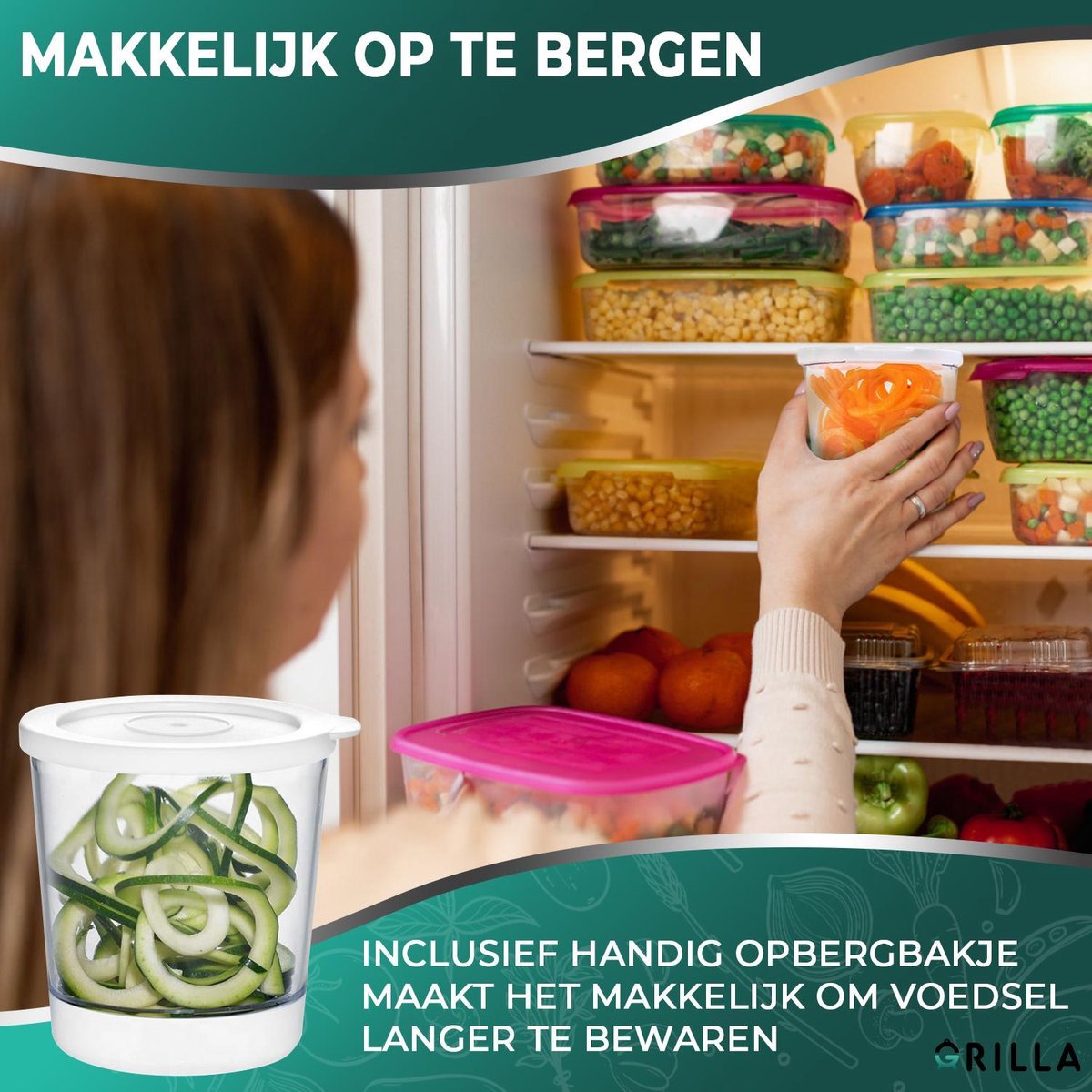 Grilla Spiraalsnijder