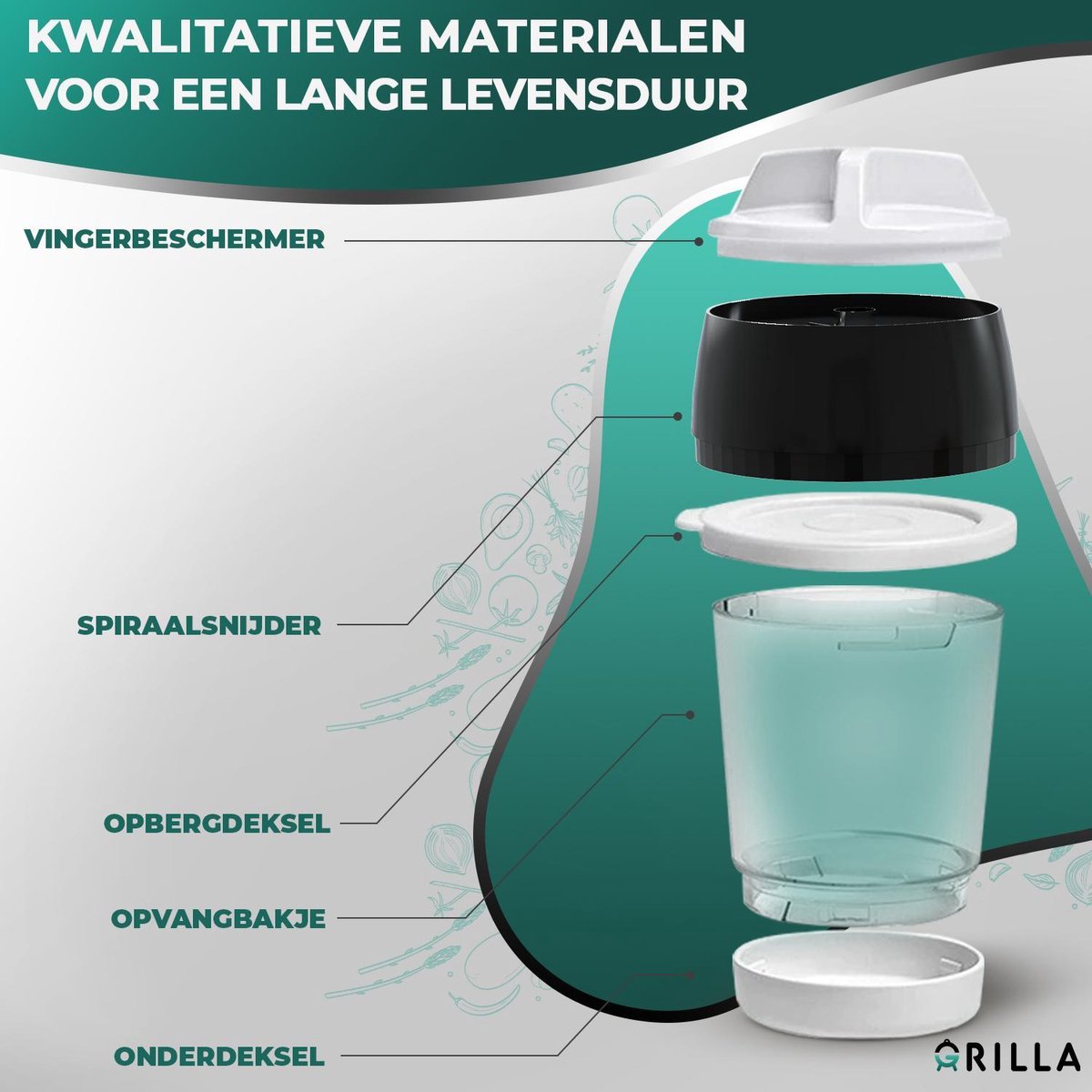 Grilla Spiraalsnijder