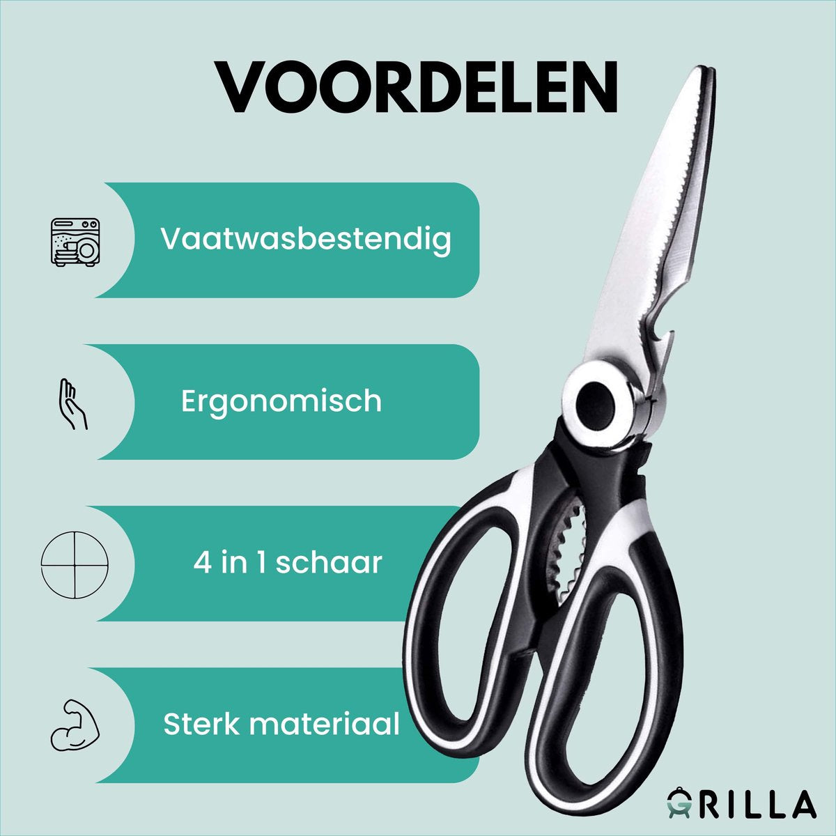 Grilla Professionele Keukenschaar