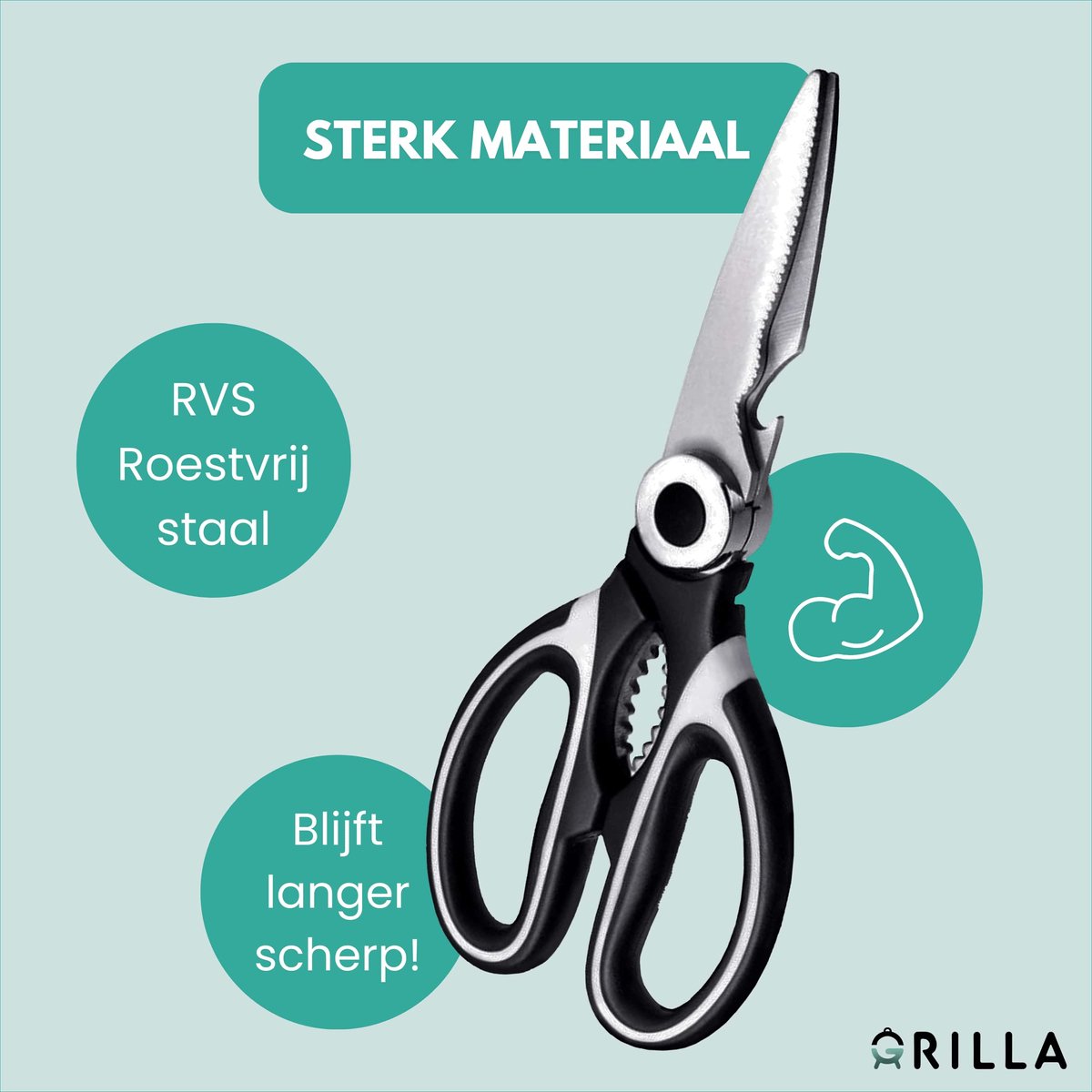Grilla Professionele Keukenschaar
