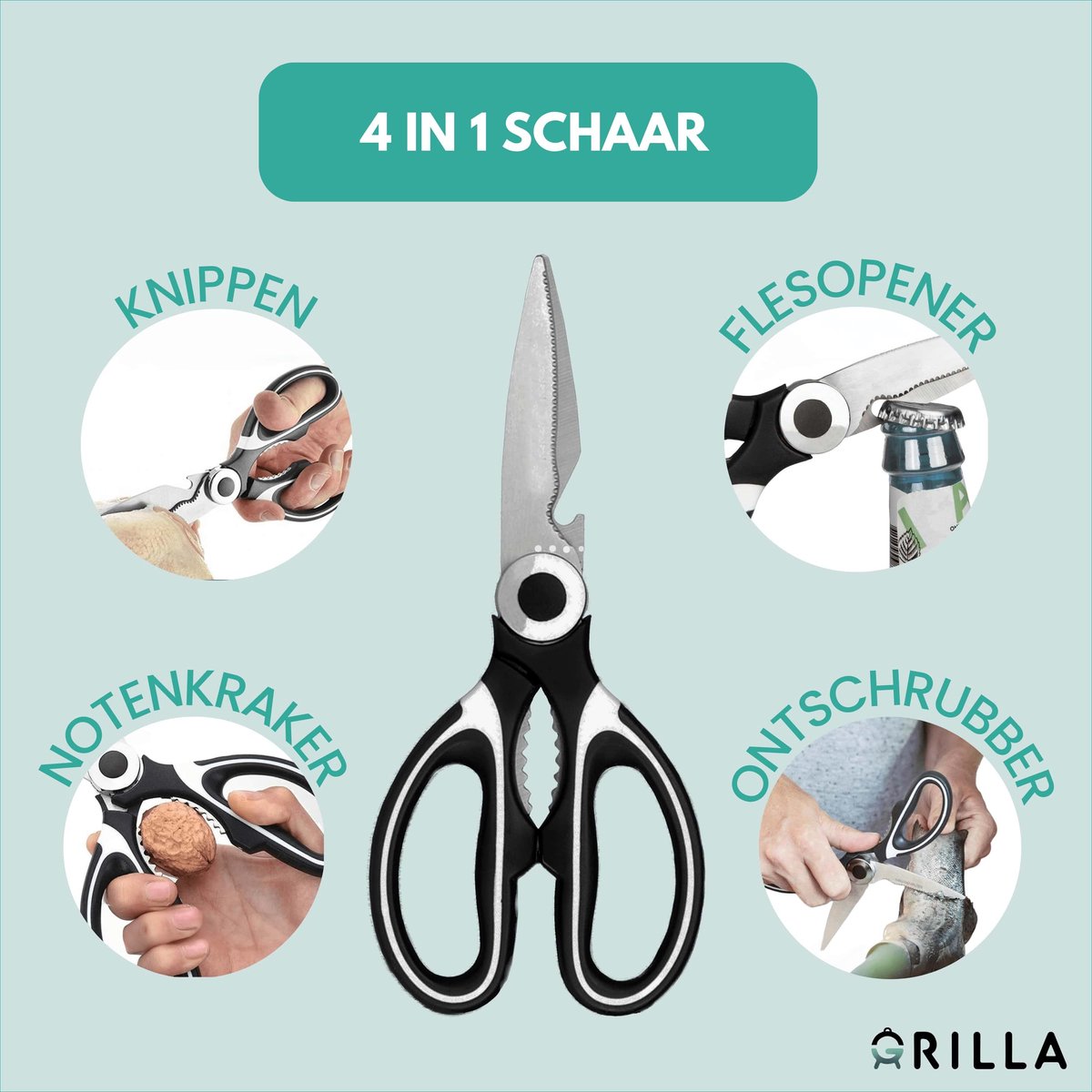 Grilla Professionele Keukenschaar