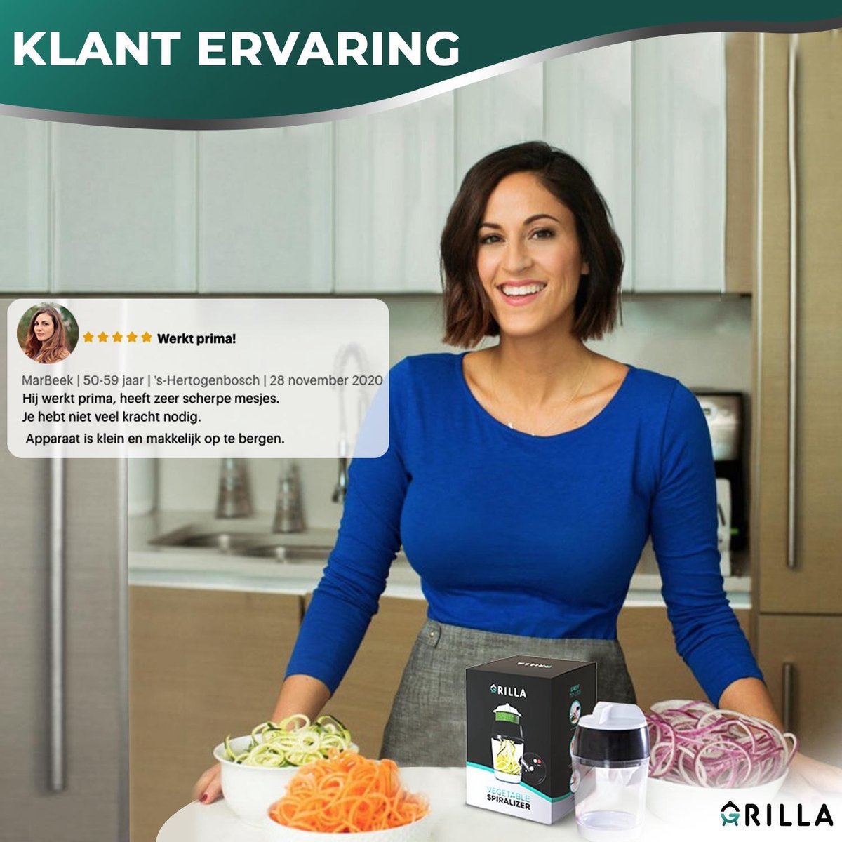 Grilla Spiraalsnijder