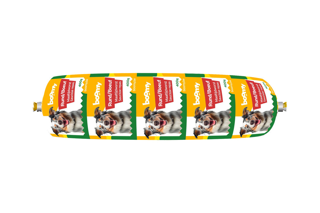 Natvoer - Vleesworst - GEEN Diepvries Nodig